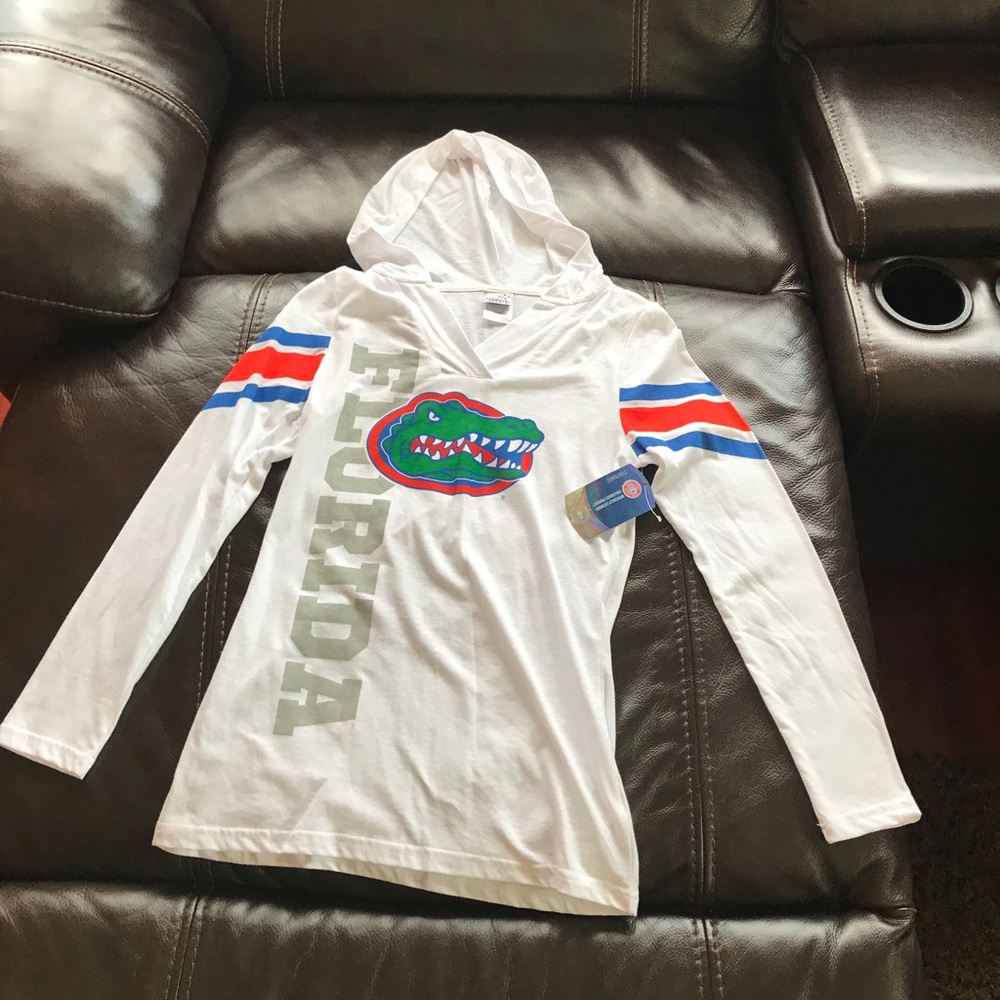 University of Florida longsleeve hoodie, new w tag